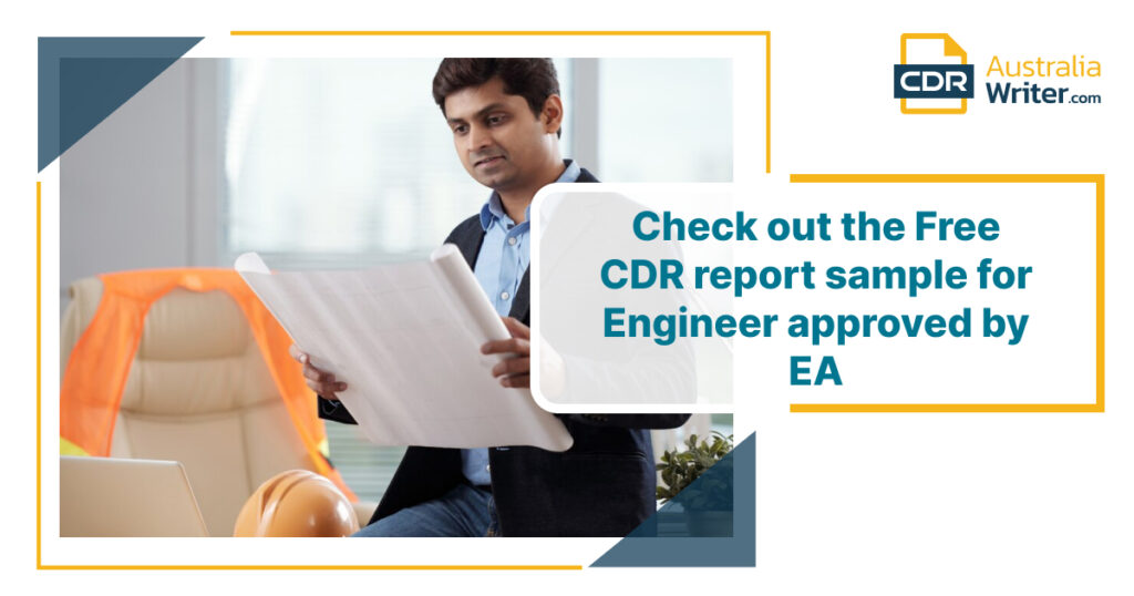 Check out the Free CDR report sample for Engineer approved by EA (Engineer Australia) 1 free-cdr-report-sample-for-engineer