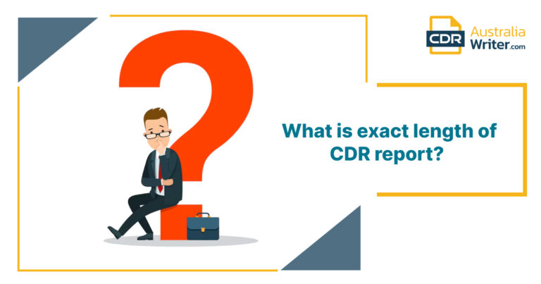 What is Exact Length of CDR Report? - CDR Australia Writer