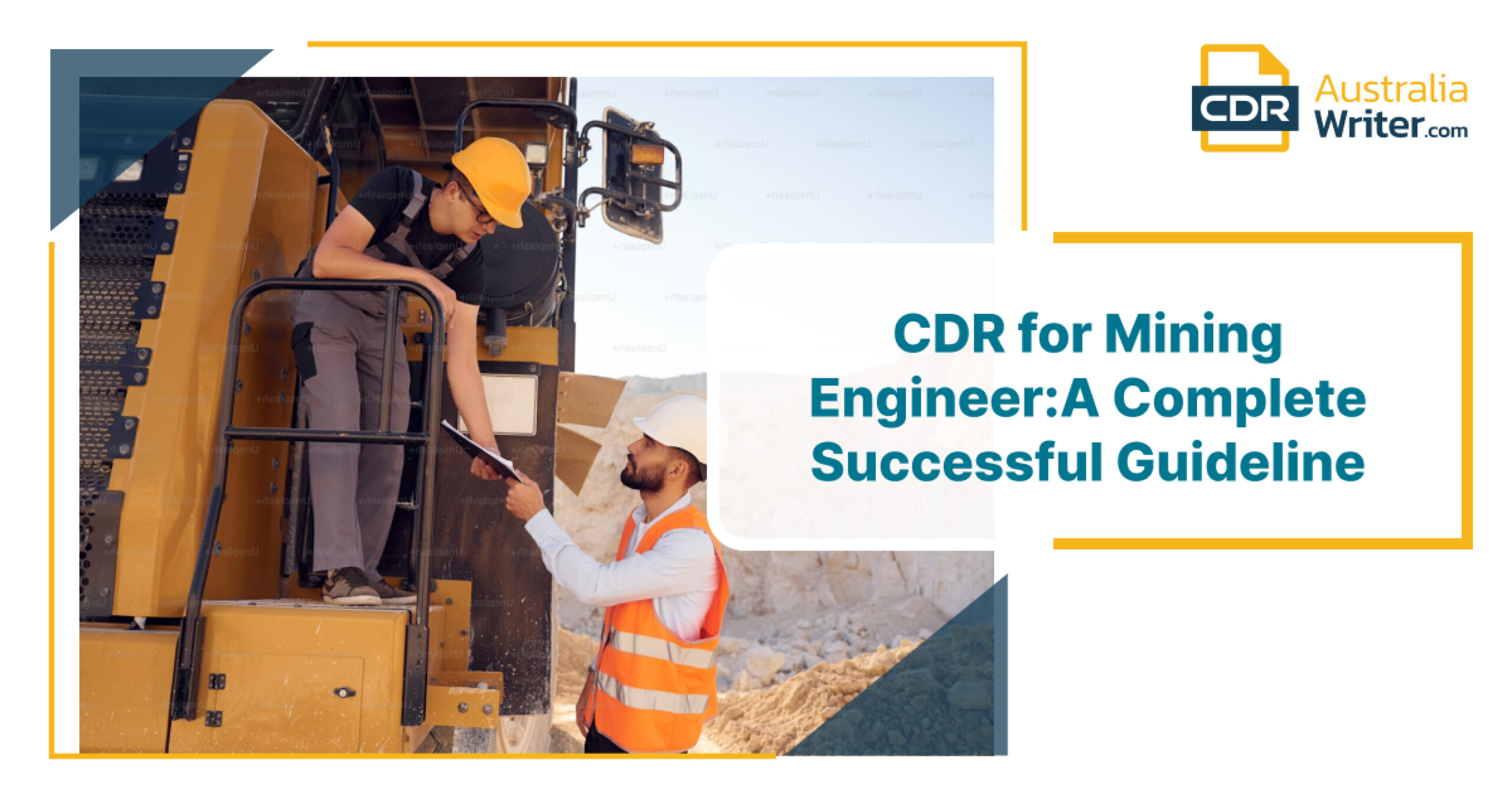 CDR for Mining Engineer