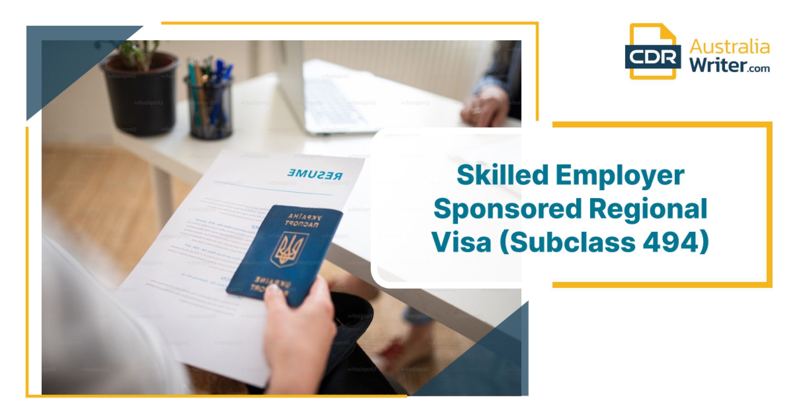 Skilled Employer Sponsored Regional Visa (Subclass 494)