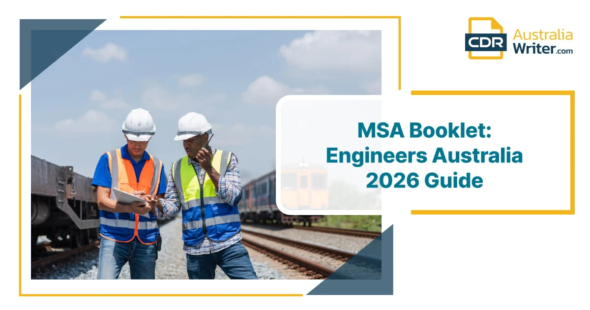 MSA Booklet Engineers Australia 2026 Guide