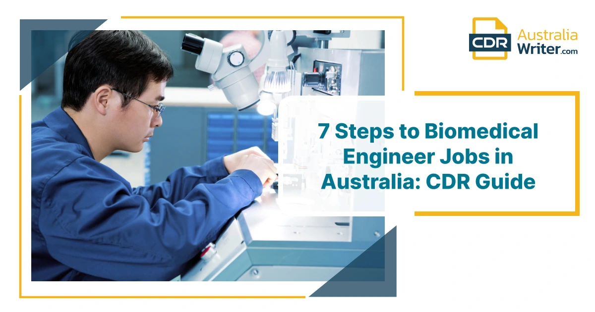 Biomedical engineer dealing with laboratory equipment: guide to biomedical engineer jobs in Australia.