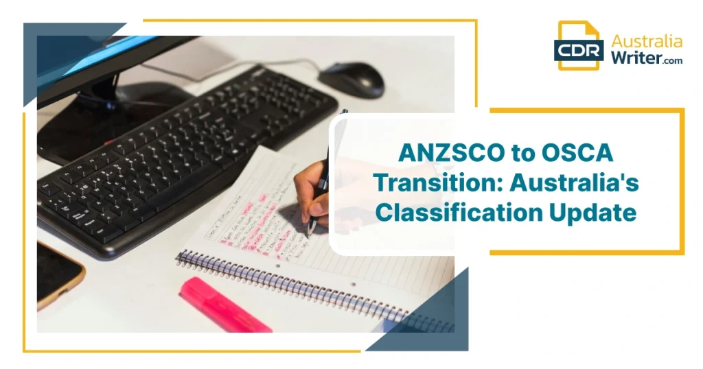 ANZSCO to OSCA Transition: Australia's Classification Update with a focus on career pathways and migration