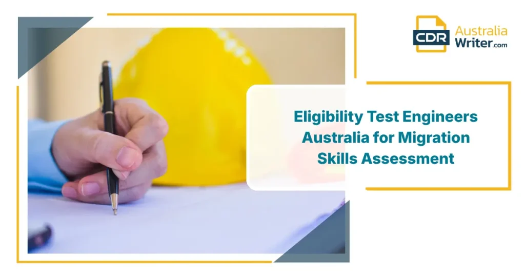 Eligibility Test Engineers Australia