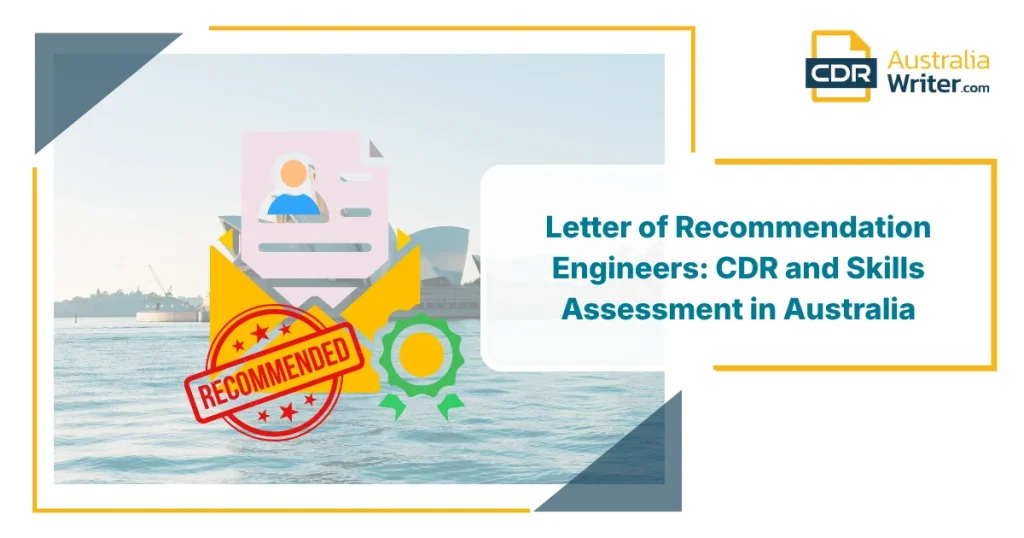 Letter of Recommendation Engineers